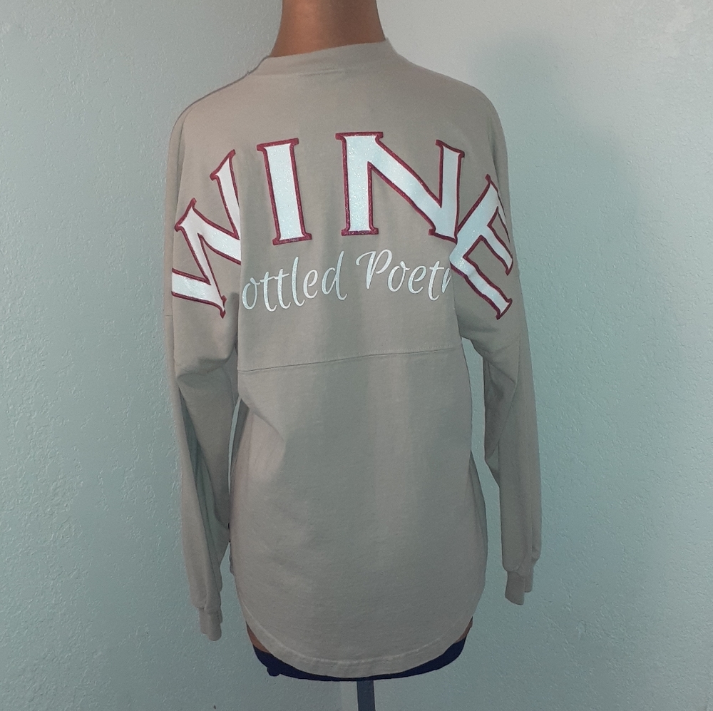 WINE Bottled Poetry Long Sleeve Shirt